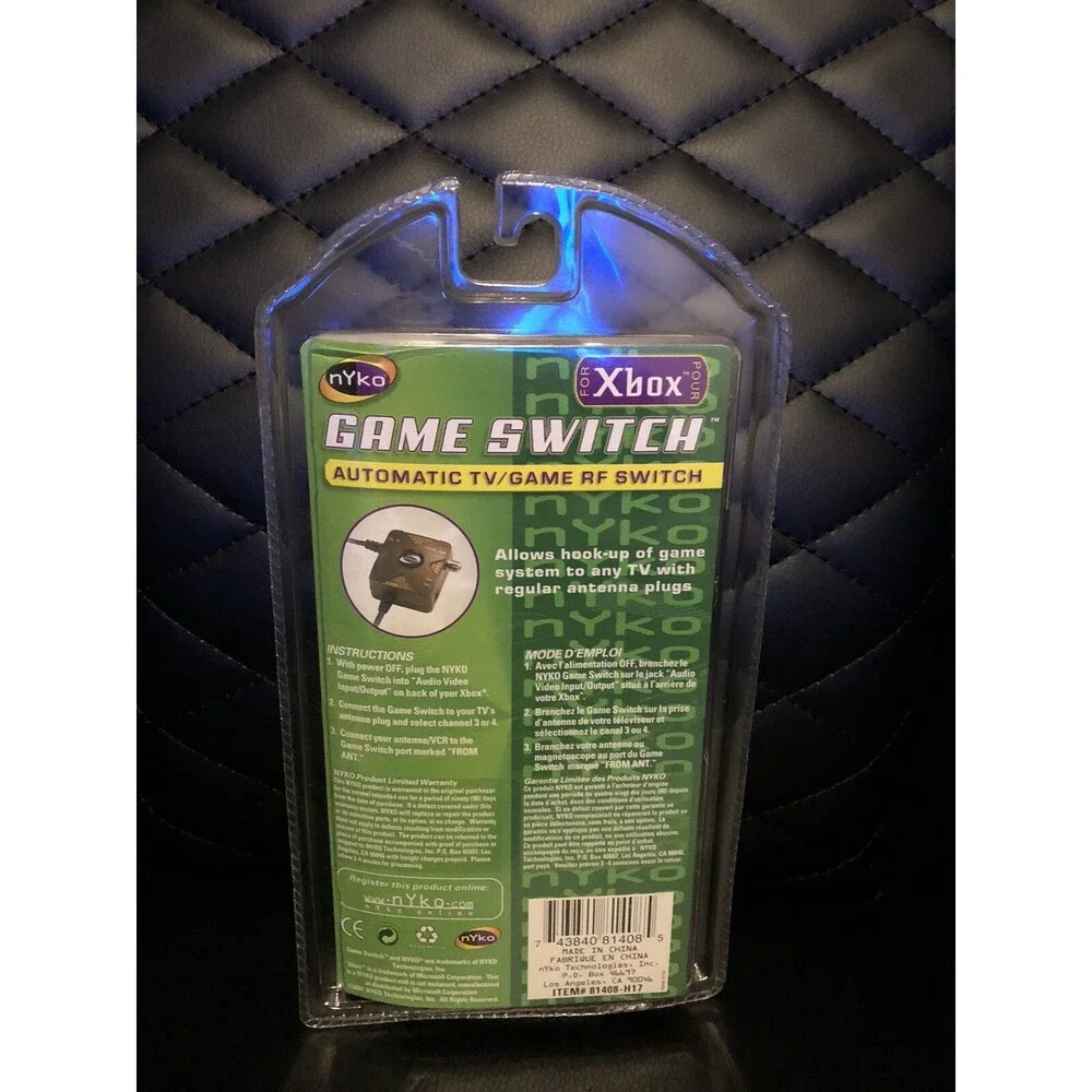 NYKO Game Xbox Switch Automatic TV New RF